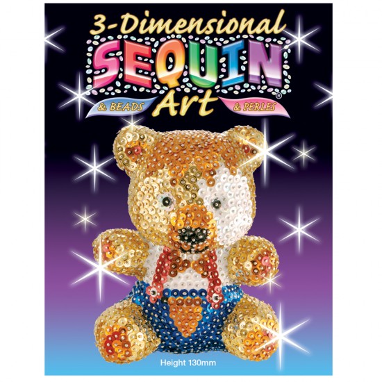 3D фигурка от пайети - Мече 3D фигурка от пайети - Мече