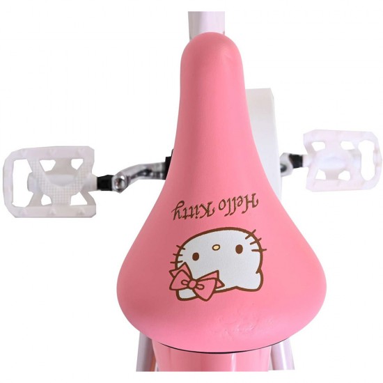  Детски велосипед с помощни колела, Hello Kitty, 14 инча