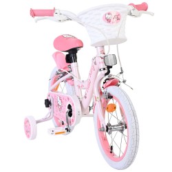  Детски велосипед с помощни колела, Hello Kitty, 14 инча