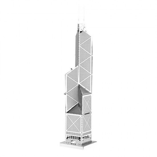 3D метален пъзел, Кулата на банка в Китай, Хонг Конг, Tronico