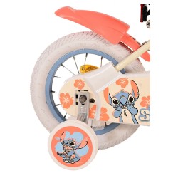 Детски велосипед с помощни колела, Disney Stitch, 12 инча