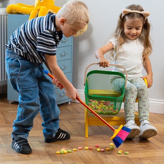 We Clean, Голяма детска метла за игра и почистване We Clean, Голяма детска метла за игра и почистване