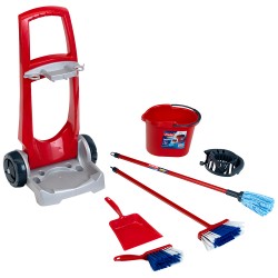 We Clean, Детска количка за почистване Vileda, с аксесоари