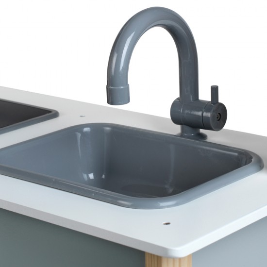 Детска дървена кухня Miele Midi, с аксесоари, звук и светлина Детска дървена кухня Miele Midi, с аксесоари, звук и светлина