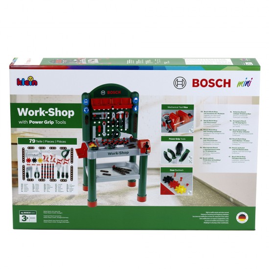 Bosch Mini, Детска работилница „Малък майстор“, 79 части