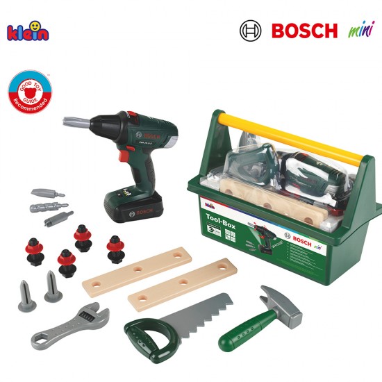 Bosch Mini, Детски куфар с инструменти и акумулаторен винтоверт