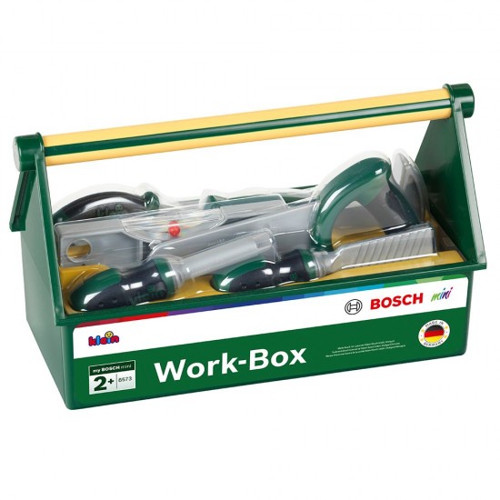 Bosch Mini, Bosch Детски комплект инструменти „Малък майстор“ в кутия, 8 части