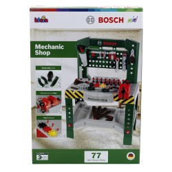Bosch Mini, Детска работилница „Малък майстор“ с инструменти, 77 части