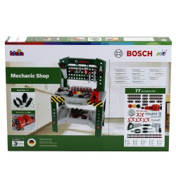 Bosch Mini, Детска работилница „Малък майстор“ с инструменти, 77 части