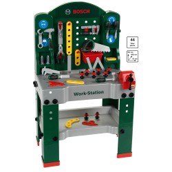 Детска работилница, Малък майстор с инструменти, 44 части - Bosch Mini
