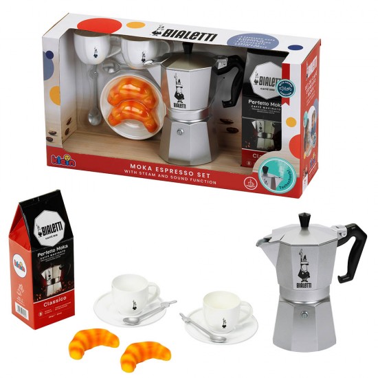 Theo Klein, Детски комплект за кафе Bialetti Moka Espresso „Малък бариста“