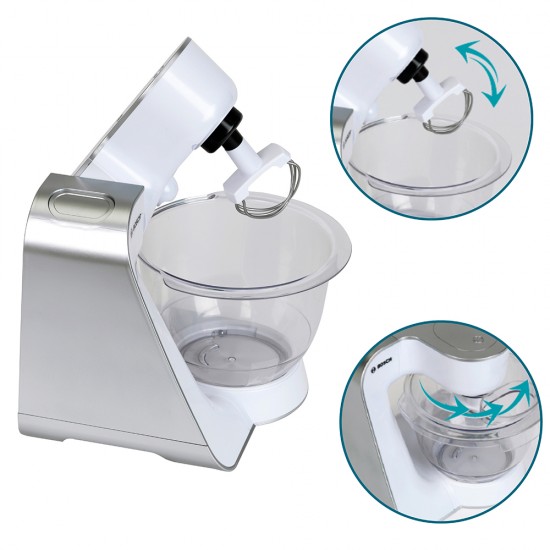 Bosch Детски кухненски робот MUM 5 – сребрист Bosch Детски кухненски робот MUM 5 – сребрист