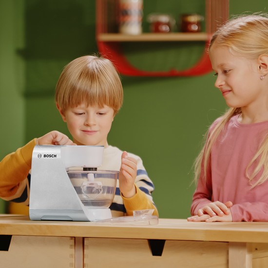 Bosch Детски кухненски робот MUM 5 – сребрист Bosch Детски кухненски робот MUM 5 – сребрист