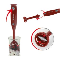 Bosch Mini, Детски ръчен пасатор – червен Bosch Mini, Детски ръчен пасатор – червен