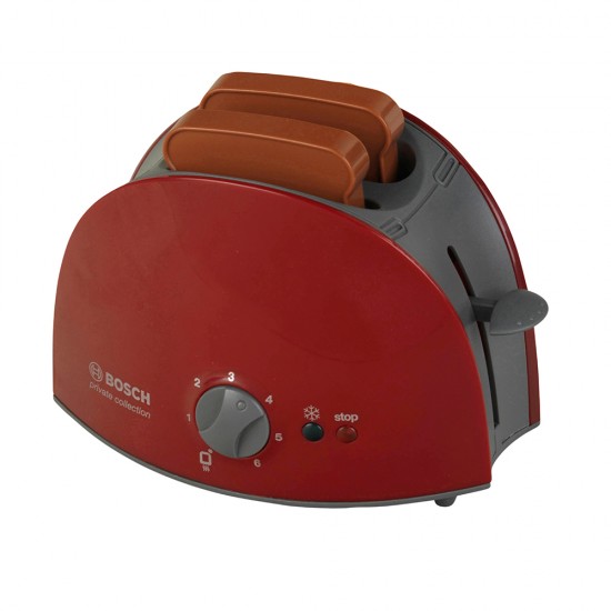 Bosch Mini, Детски тостер с 2 изскачащи филийки – червен