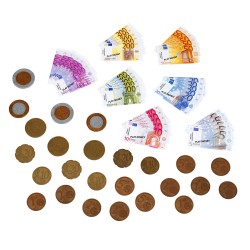 My Market, Детски пари за игра „Евро“ – 35 банкноти и 25 монети