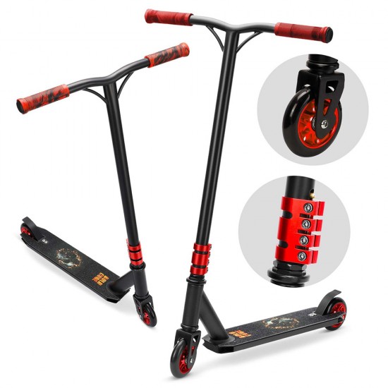 Скутер Deluxe Stunt, черен Скутер Deluxe Stunt, черен